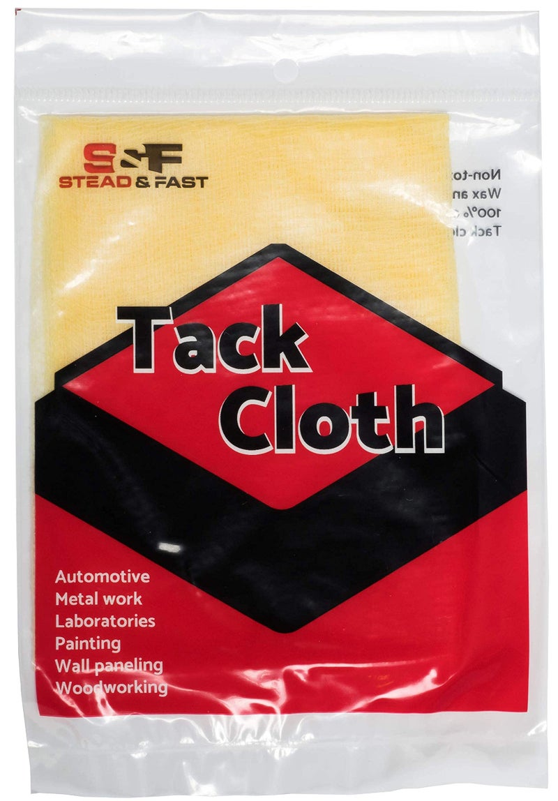 S&F STEAD & FAST Tack Cloth Automotive Painting, 30-pc Tack Cloths for Removing Dust 18" x 36", Sticky Tac Cloths, Professional Grade Tac Rags for Woodworking, Tak Rag Bulk Pack - Image 4